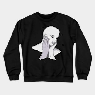 Grey Girl Crewneck Sweatshirt